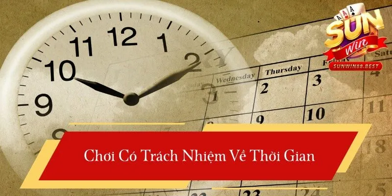 chơi có trách nhiệm về thời gian