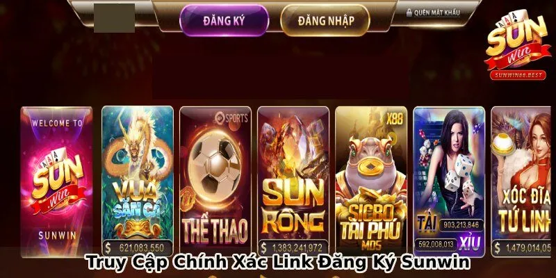 đăng ký sunwin vào đúng trang cược