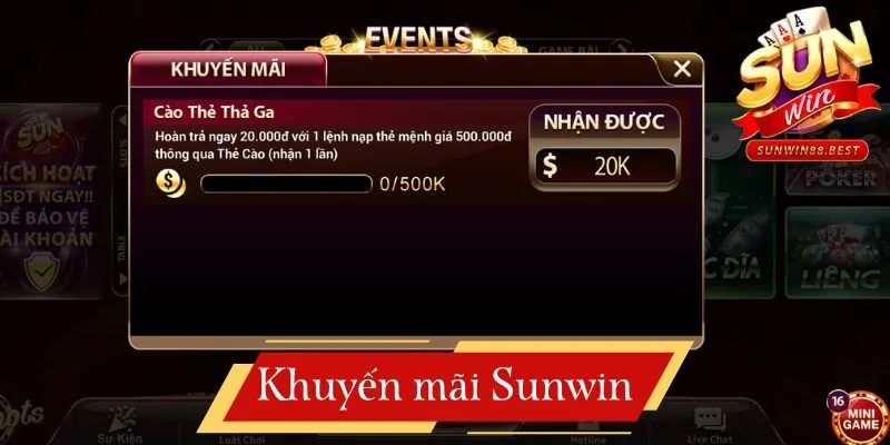 khuyến mãi sunwin là gì
