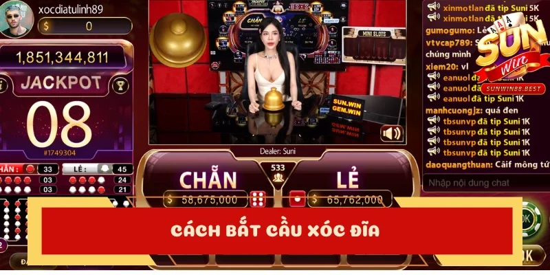 cách bắt cầu xóc đĩa