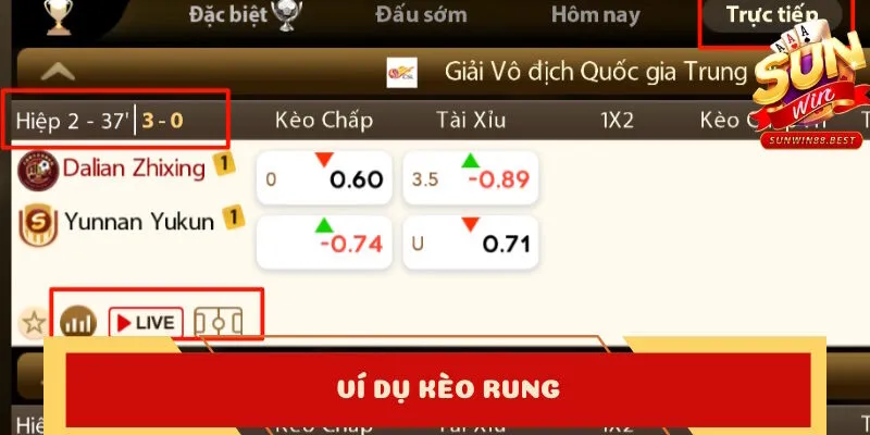 ví dụ kèo rung